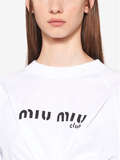 miu miu loungewear|women's miu shirts.